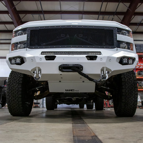 Wehrli 11-19 GM Duramax 6.6L Lower Splash Shield Kit - Fine Texture Black Wehrli Engine Covers  AXOPROS