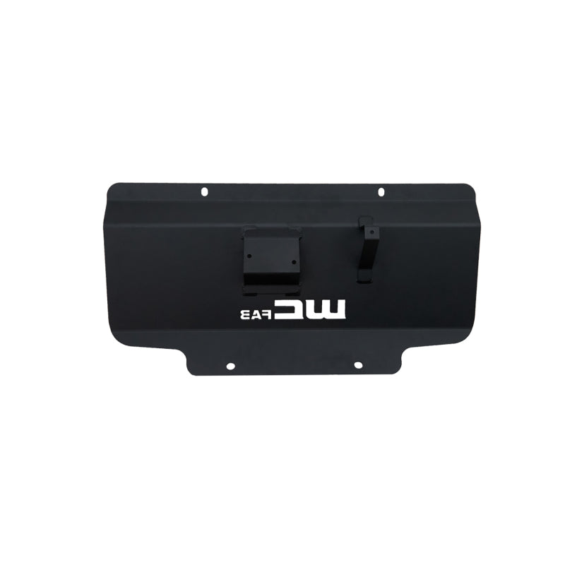 Wehrli 11-19 GM Duramax 6.6L Lower Splash Shield Kit - Fine Texture Black Wehrli Engine Covers  AXOPROS