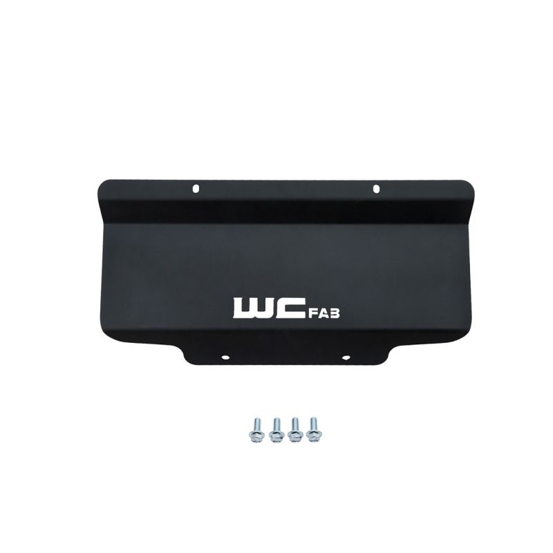 Wehrli 11-19 GM Duramax 6.6L Lower Splash Shield Kit - Fine Texture Black Wehrli Engine Covers  AXOPROS