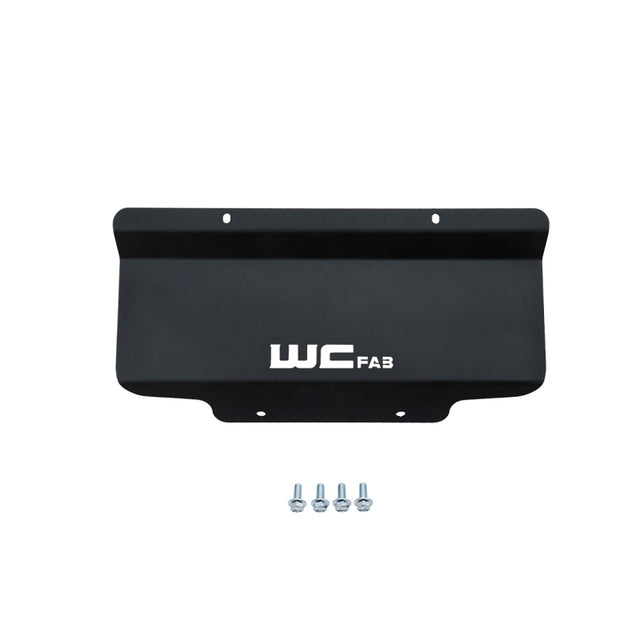 Wehrli 11-19 GM Duramax 6.6L Lower Splash Shield Kit - Fine Texture Black Wehrli Engine Covers  AXOPROS
