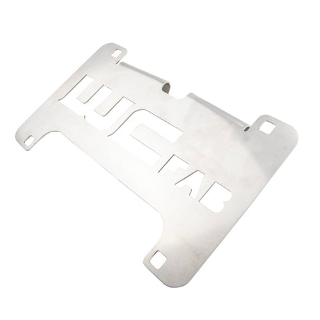 Wehrli 15-19 Chevy HD Lower Valance Filler Panel License Plate Mount Bracket Wehrli License Plate Relocation  AXOPROS