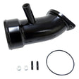 Wehrli 17-19 Chevrolet 6.6L L5P Duramax 3.5in Intake Horn w/PCV Port - Gloss Black Wehrli Air Intake Components  AXOPROS