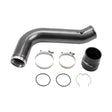 Wehrli 17-19 Chevrolet 6.6L L5P Duramax Passenger Side 3.5in Intercooler Pipe - Gloss Black Wehrli Intercooler Pipe Kits  AXOPROS