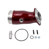 Wehrli 17-24 Duramax L5P High Flow Intake Horn - WCFab Red Wehrli Air Intake Components  AXOPROS