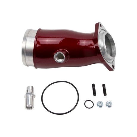 Wehrli 17-24 Duramax L5P High Flow Intake Horn - WCFab Red Wehrli Air Intake Components  AXOPROS