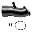 Wehrli 20-24 Chevrolet 6.6L L5P Duramax 3.5in Intake Horn w/PCV Port - Gloss Black Wehrli Air Intake Components  AXOPROS