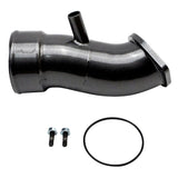 Wehrli 20-24 Chevrolet 6.6L L5P Duramax 3.5in Intake Horn w/PCV Port - Gloss Black Wehrli Air Intake Components  AXOPROS