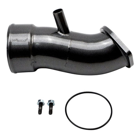 Wehrli 20-24 Chevrolet 6.6L L5P Duramax 3.5in Intake Horn w/PCV Port - Gloss Black Wehrli Air Intake Components  AXOPROS
