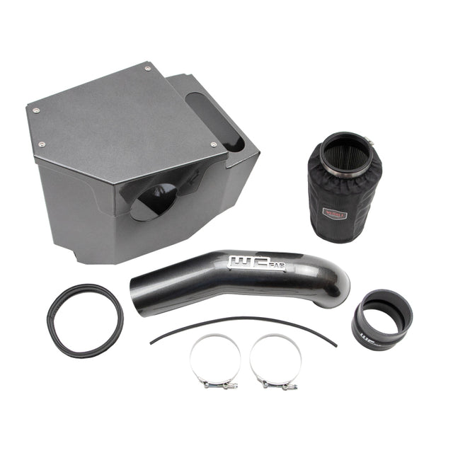Wehrli 20-24 Chevrolet 6.6L L5P Duramax 4in Intake Kit - Gloss White Wehrli Cold Air Intakes  AXOPROS