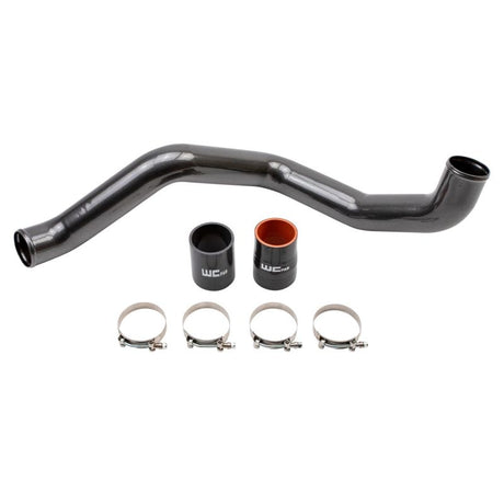 Wehrli 20-24 Chevrolet 6.6L L5P Duramax Driver Side 3in Intercooler Pipe - Gloss White Wehrli Intercooler Pipe Kits  AXOPROS