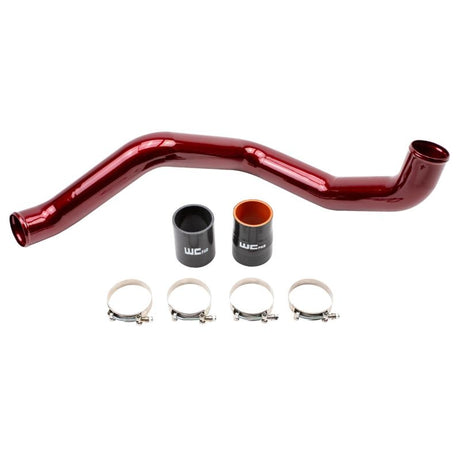 Wehrli 20-24 Chevrolet 6.6L L5P Duramax Driver Side 3in Intercooler Pipe - WCFab Red Wehrli Intercooler Pipe Kits  AXOPROS