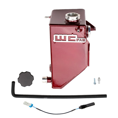 Wehrli 20-24 Chevrolet-GMC 6.6L L5P Duramax OEM Placement Coolant Tank Kit - WCFab Red Wehrli Coolant Reservoirs  AXOPROS