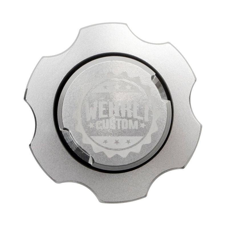 Wehrli 2001+ GM Duramax LB7/LLY/LBZ/LMM/LML/L5P Billet Oil Fill Cap - Clear Anodized Wehrli Oil Fill Tubes  AXOPROS