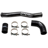 Wehrli 2020-2024 Chevrolet 6.6L L5P Duramax Upper Coolant Pipe - Gloss White Wehrli Radiator Hoses  AXOPROS