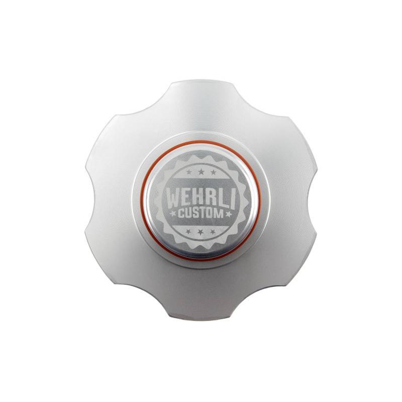 Wehrli 98.5-23 Cummins Billet Aluminum Clear Anodized Oil Fill Cap Wehrli Oil Fill Tubes  AXOPROS