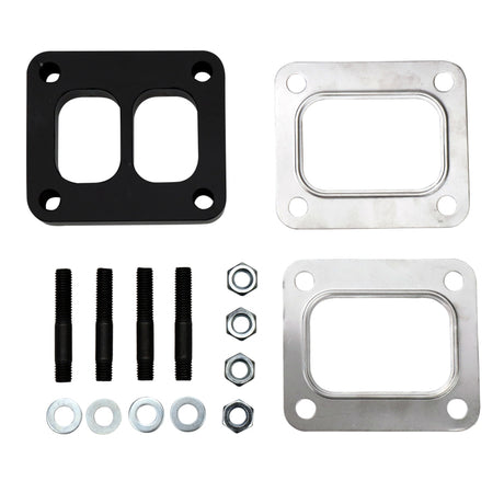 Wehrli Universal T4 Spacer Plate Kit 0.5in w/Studs & Gaskets Wehrli Turbo Upgrade Components  AXOPROS