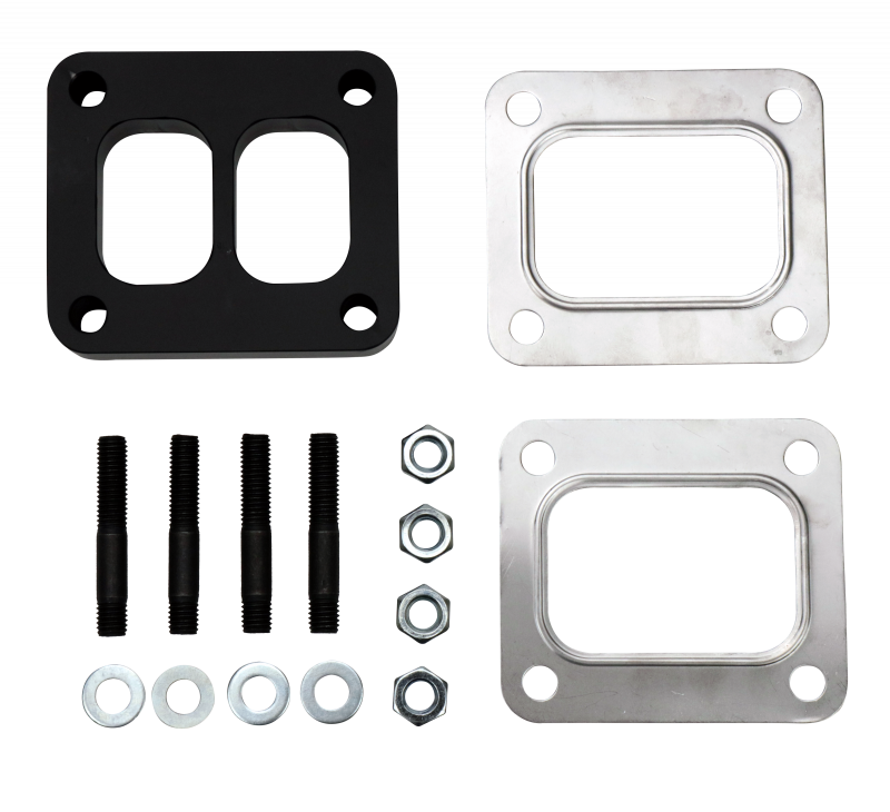 Wehrli Universal T4 Spacer Plate Kit 0.5in w/Studs & Gaskets Wehrli Turbo Upgrade Components  AXOPROS