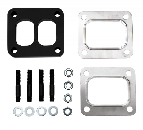 Wehrli Universal T4 Spacer Plate Kit 0.5in w/Studs & Gaskets Wehrli Turbo Upgrade Components  AXOPROS