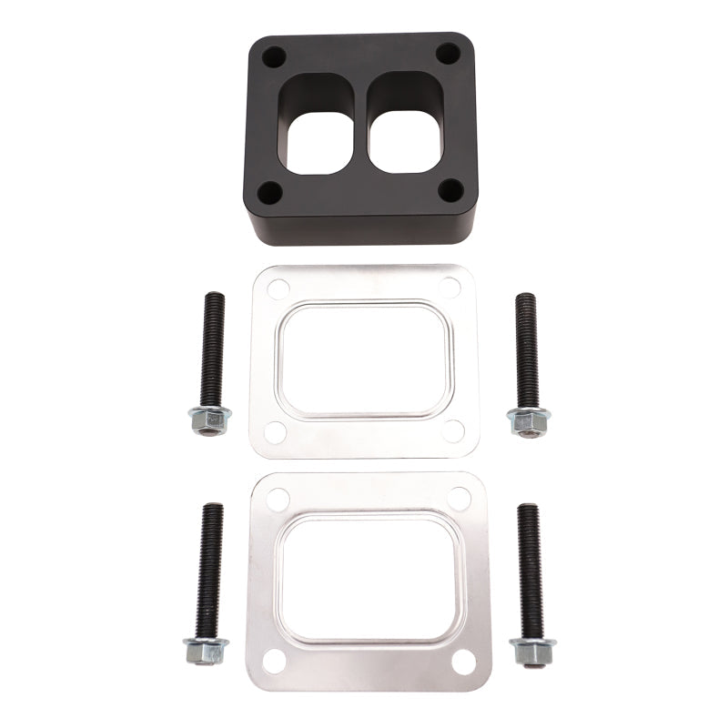 Wehrli Universal T4 Spacer Plate Kit 1.5in w/Studs & Gaskets Wehrli Turbo Upgrade Components  AXOPROS