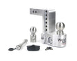 Weigh Safe 6in Drop Hitch w/Built-in Scale & 2in Shank (10K/12.5K GTWR) w/WS05 - Aluminum Weigh Safe Hitch Ball Mounts  AXOPROS