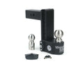 Weigh Safe 8in Drop Hitch w/Built-in Scale & 2.5in Shank (10K/22K GTWR) - Steel Weigh Safe Hitch Ball Mounts  AXOPROS