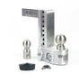 Weigh Safe 8in Drop Hitch w/Built-in Scale & 2in Shank (10K/12.5K GTWR) - Aluminum Weigh Safe Hitch Ball Mounts  AXOPROS