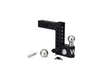 Weigh Safe Aero Hitch 6in Drop Hitch & 2in Shank (10K/12.5K GTWR) w/WS05 - Steel Weigh Safe Hitch Ball Mounts  AXOPROS