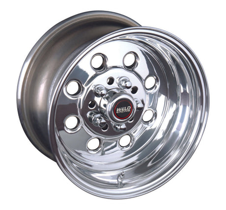 Weld Draglite 15x3.5 / 5x4.5 & 5x4.75 BP / 1.375in. BS Polished Wheel - Non-Beadlock Weld Wheels - Forged  AXOPROS
