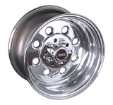 Weld Draglite 15x8 / 5x4.5 & 5x4.75 BP / 5.5in. BS Polished Wheel - Non-Beadlock Weld Wheels - Forged  AXOPROS