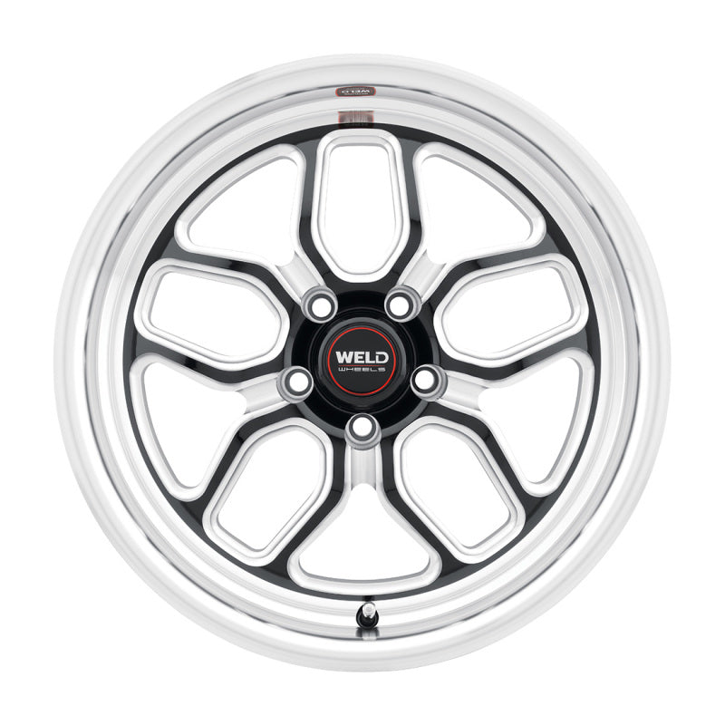 Weld S107 17X11 Laguna 5X127 ET-44 BS4.25 Gloss Black MIL Dia 78.1 Weld Wheels - Cast  AXOPROS
