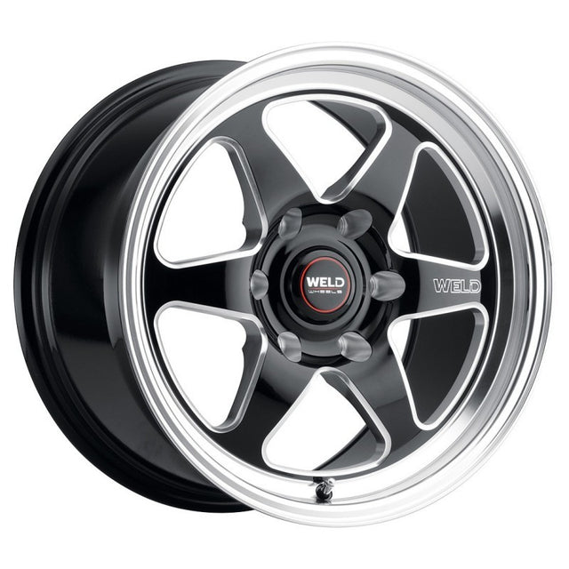 Weld S156 17x10 Ventura 6 Drag 6x139.7 ET25 BS6.50 Gloss BLK MIL DIA 106.1 Weld Wheels - Cast  AXOPROS