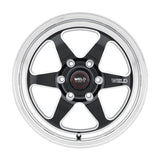Weld S156 17x7 Ventura 6 Drag 6x139.7 ET00 BS4.00 Gloss BLK MIL DIA 106.1 Weld Wheels - Cast  AXOPROS