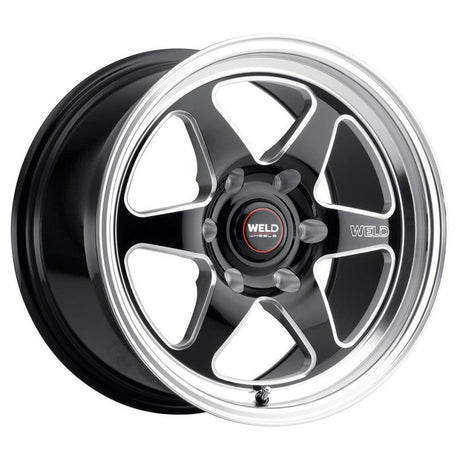 Weld S156 20x7 Ventura 6 Drag 6x139.7 ET13 BS4.50 Gloss BLK MIL DIA 106.1 Weld Wheels - Cast  AXOPROS