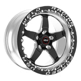 Weld S71 15x10.33 / 5x4.5 BP / 7.5in. BS Black Wheel (Medium Pad) - Black Single Beadlock MT Weld Wheels - Forged  AXOPROS