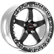 Weld S71 17x10 / 5x5 BP / 7.2in. BS 43mm O/S Black Wheel (HighPad) - Single Beadlock Weld Wheels - Forged  AXOPROS