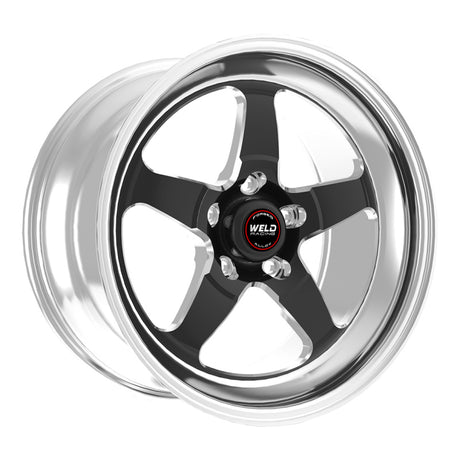 Weld S71 17x5 / 5x120mm BP / 2.2in. BS Black Wheel (High Pad) - Non-Beadlock Weld Wheels - Forged  AXOPROS