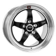 Weld S71 17x5 / 5x120mm BP / 2.2in. BS Black Wheel (High Pad) - Non-Beadlock Weld Wheels - Forged  AXOPROS
