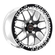 Weld S77 17x10 / 5x120mm BP / 7.2in. BS Black Wheel (High Pad) - Black Single Beadlock MT Weld Wheels - Forged  AXOPROS