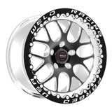 Weld S77 17x10 / 5x120mm BP / 7.2in. BS Black Wheel (High Pad) - Black Single Beadlock MT Weld Wheels - Forged  AXOPROS