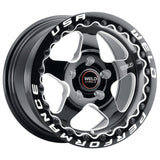 Weld S904 15x10 Ventura Beadlock 5x114.3 ET51 BS7.50 Gloss BLK MIL DIA 78.1 Weld Wheels - Cast  AXOPROS