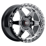 Weld S909 15x10 Ventura 6 Beadlock 6x139.7 ET38 BS7.00 Gloss BLK MIL DIA 106.1 Weld Wheels - Cast  AXOPROS