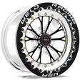 Weld Vitesse 15x10 / 5x4.75 BP / 7.5in. BS Black Wheel - Black Single Beadlock MT Weld Wheels - Forged  AXOPROS