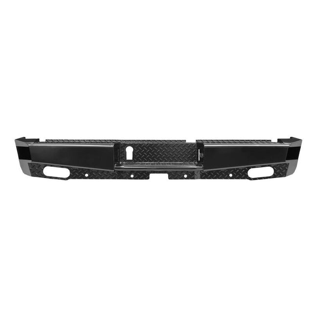 Westin 09-18 Ram 1500 HDX Bandit Rear Bumper - Black Westin Bumpers - Steel  AXOPROS
