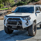 Westin 14-20 Toyota 4Runner Pro-Series Bumper Round Bull Bar - Textured Black Westin Bumpers - Steel  AXOPROS
