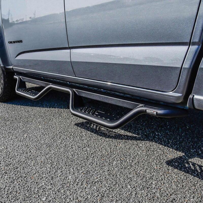 Westin 15-22 Chevrolet Colorado / GMC Canyon Crew Cab Outlaw Nerf Step Bars Westin Nerf Bars  AXOPROS