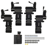 Westin 15-23 Ford F-150 SuperCrew / 17-23 F-250/350 CrewCab Pro-e Running Boards - Tex. Blk Westin Running Boards  AXOPROS