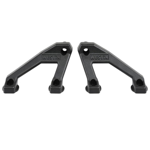 Westin 18-20 Jeep Wrangler / 2020 Gladiator LED Cowl Mount - Textured Black Westin Light Mounts  AXOPROS