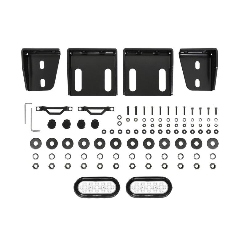 Westin 19-20 Chevy Silverado 1500 HDX Bandit Rear Bumper - Black Westin Bumpers - Steel  AXOPROS