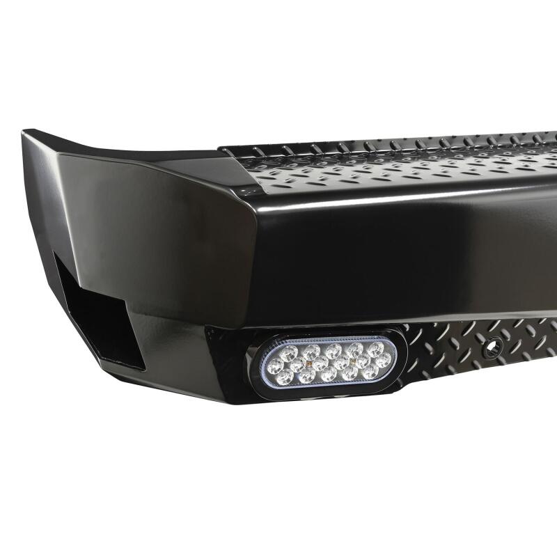 Westin 19-20 Chevy Silverado 1500 HDX Bandit Rear Bumper - Black Westin Bumpers - Steel  AXOPROS