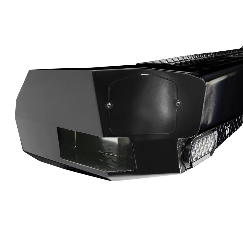 Westin 19-20 Chevy Silverado 1500 HDX Bandit Rear Bumper - Black Westin Bumpers - Steel  AXOPROS